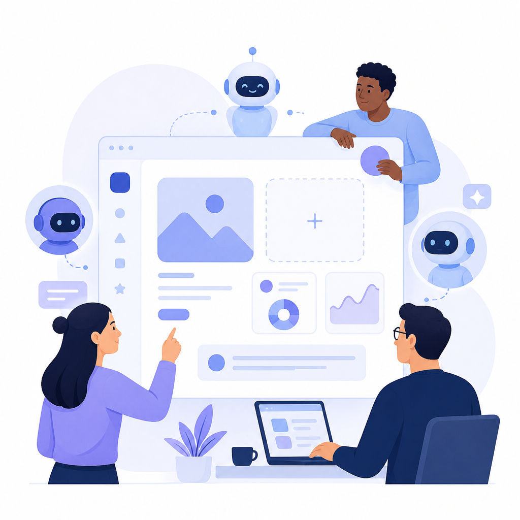 Product reinvention with agents and people collaborating